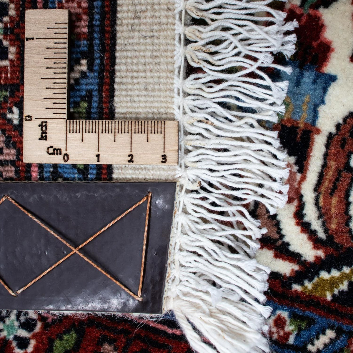 Perzisch tapijt - Bijar - 208 x 133 cm - beige