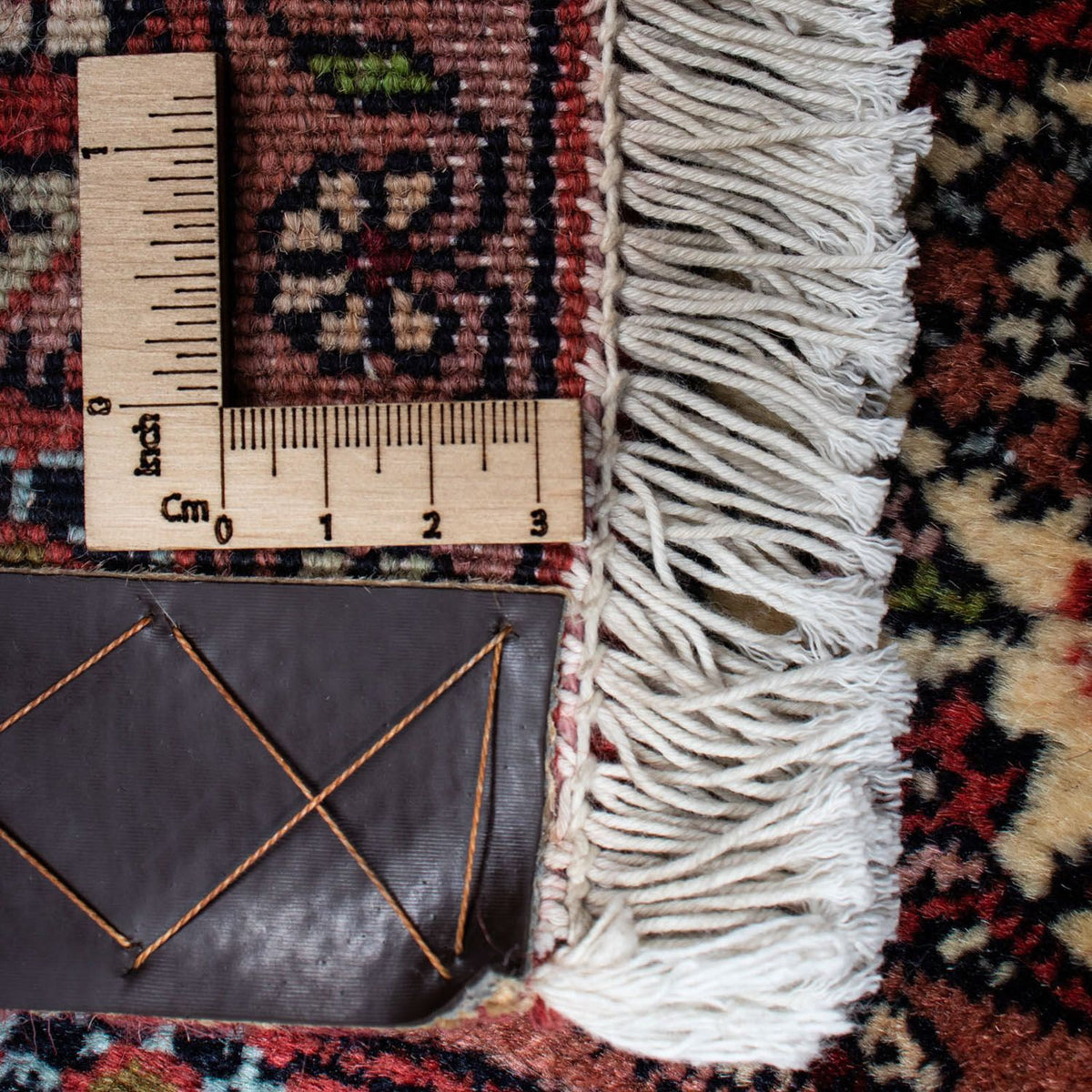 Perzisch tapijt - Bijar - 222 x 136 cm - donkerblauw