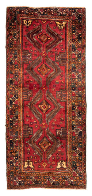 Loper Baluch tapijt - 237 x 103 cm - rood