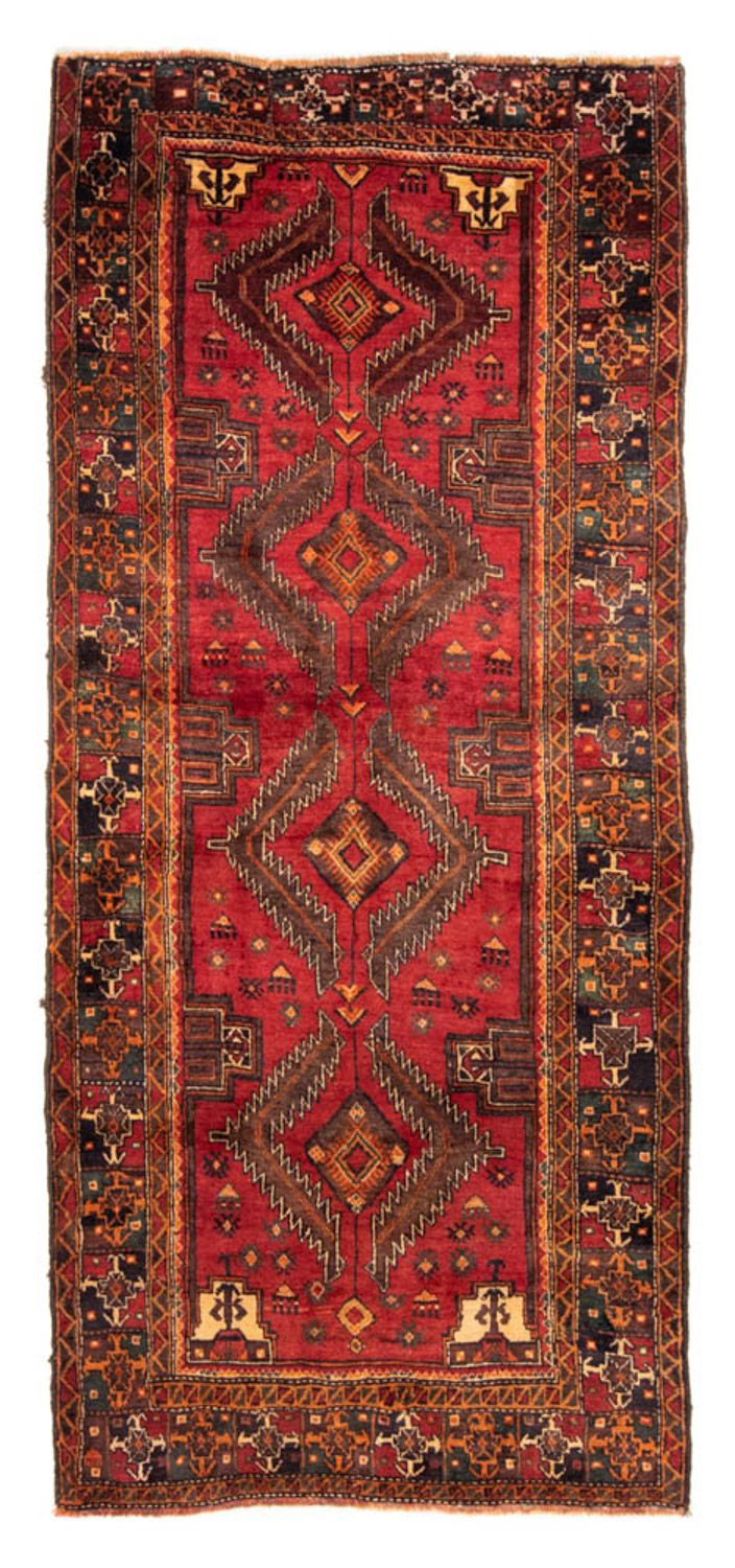 Loper Baluch tapijt - 237 x 103 cm - rood