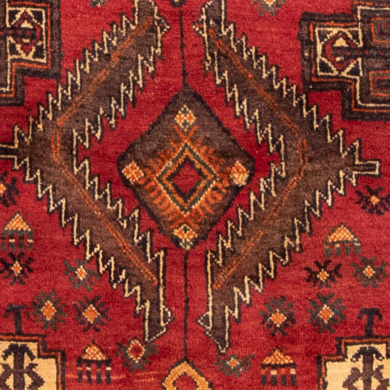 Loper Baluch tapijt - 237 x 103 cm - rood