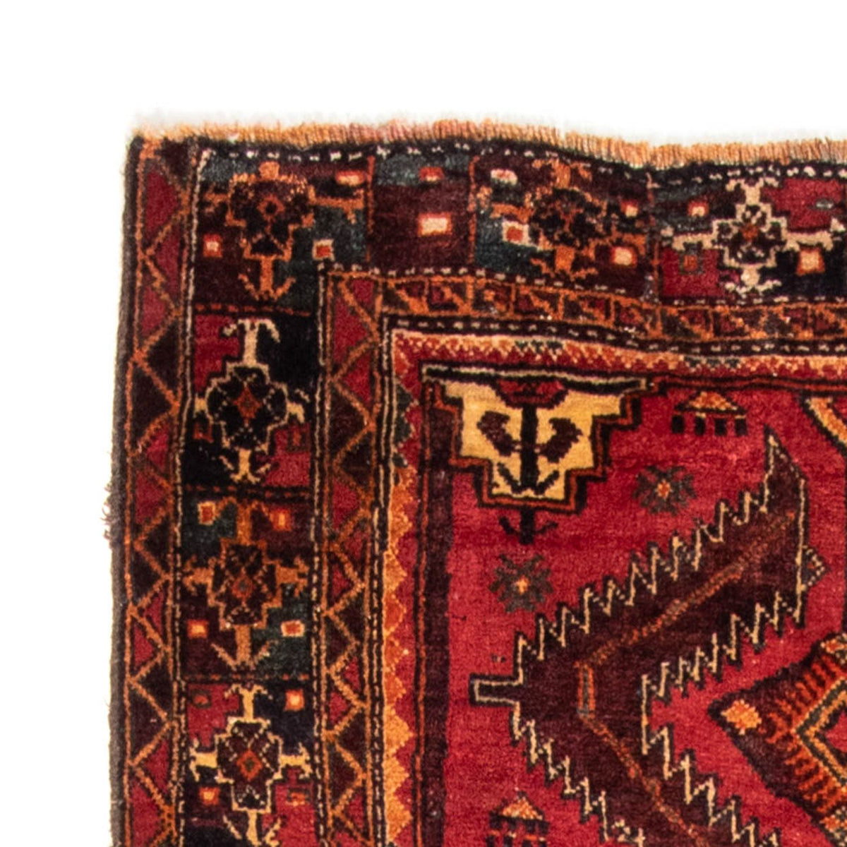 Loper Baluch tapijt - 237 x 103 cm - rood