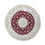 Perzisch tapijt - Nain rond  - 297 x 297 cm - donkerrood
