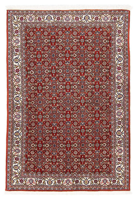 Perzisch tapijt - Bijar - 160 x 108 cm - donkerrood