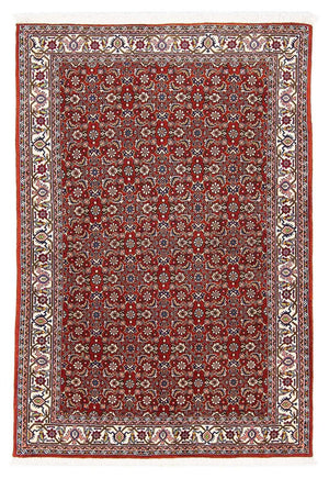 Perzisch tapijt - Bijar - 160 x 108 cm - donkerrood