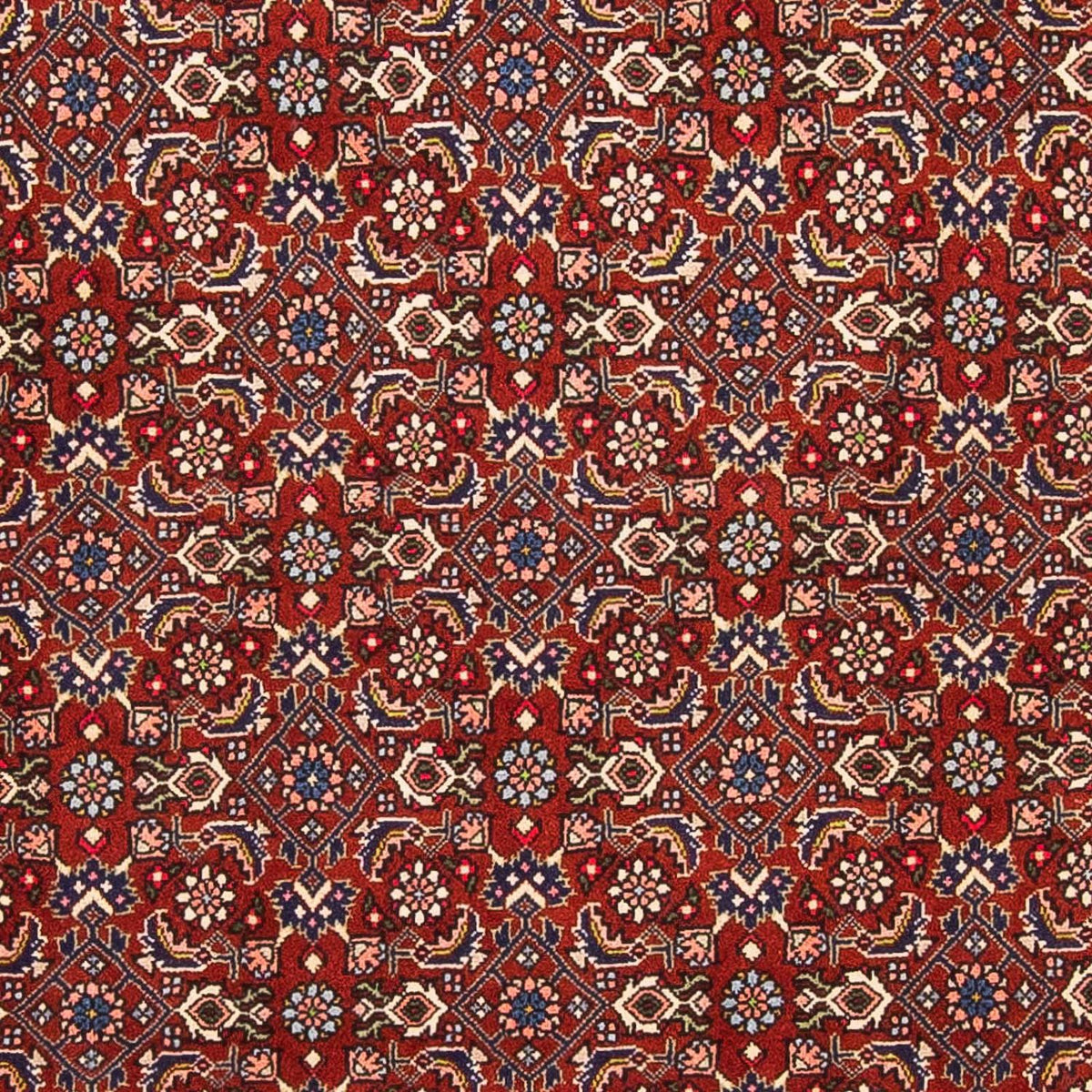 Perzisch tapijt - Bijar - 160 x 108 cm - donkerrood