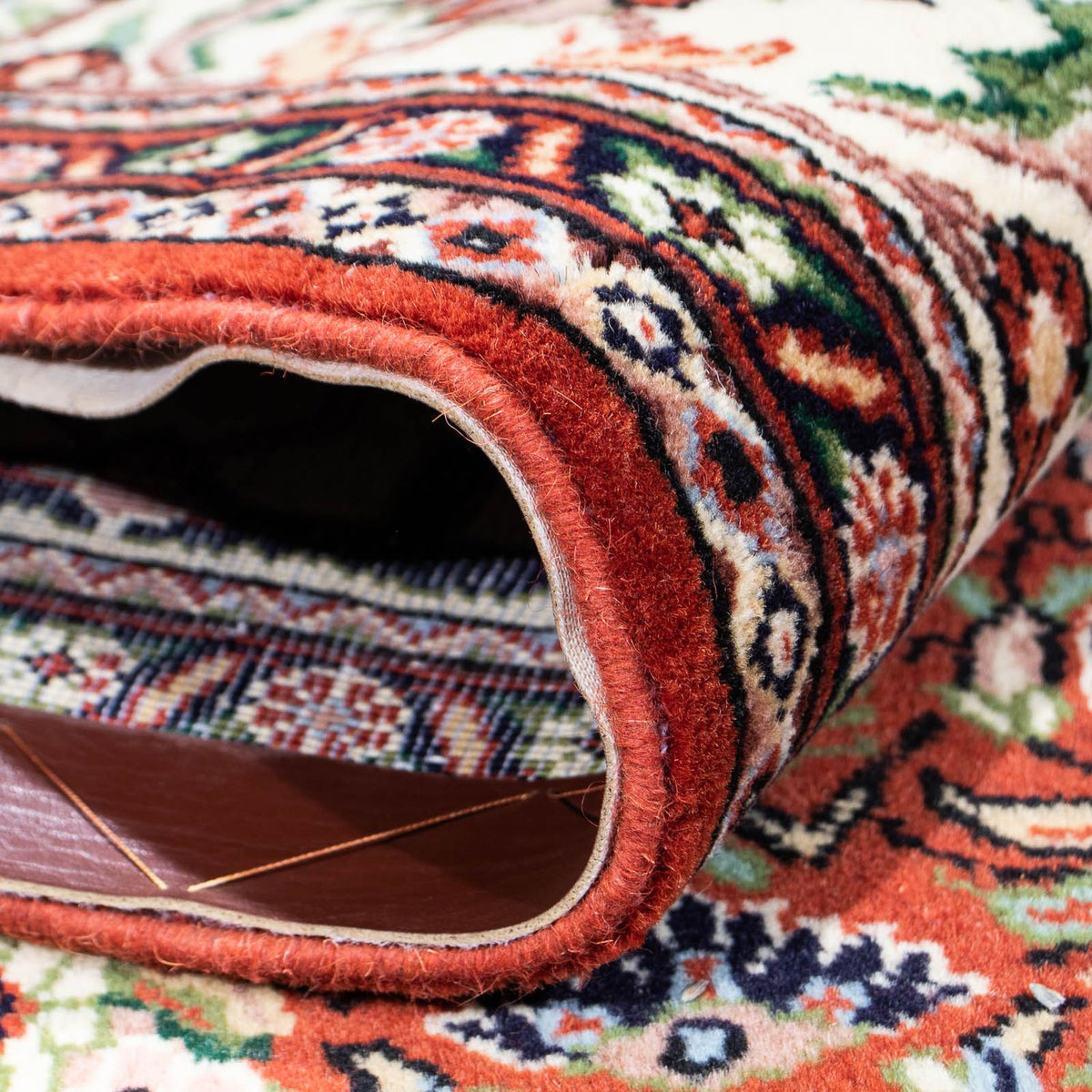 Gabbeh Tapijt - Kashkuli Perzisch - 261 x 175 cm - donkerrood