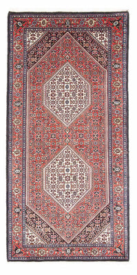 Perzisch tapijt - Bijar - 160 x 73 cm - licht rood