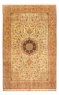 Perzisch tapijt - Tabriz - Premium - 320 x 201 cm - bruin