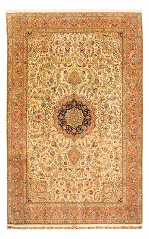 Perzisch tapijt - Tabriz - Premium - 320 x 201 cm - bruin
