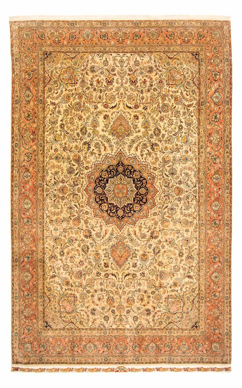Perzisch tapijt - Tabriz - Premium - 320 x 201 cm - bruin