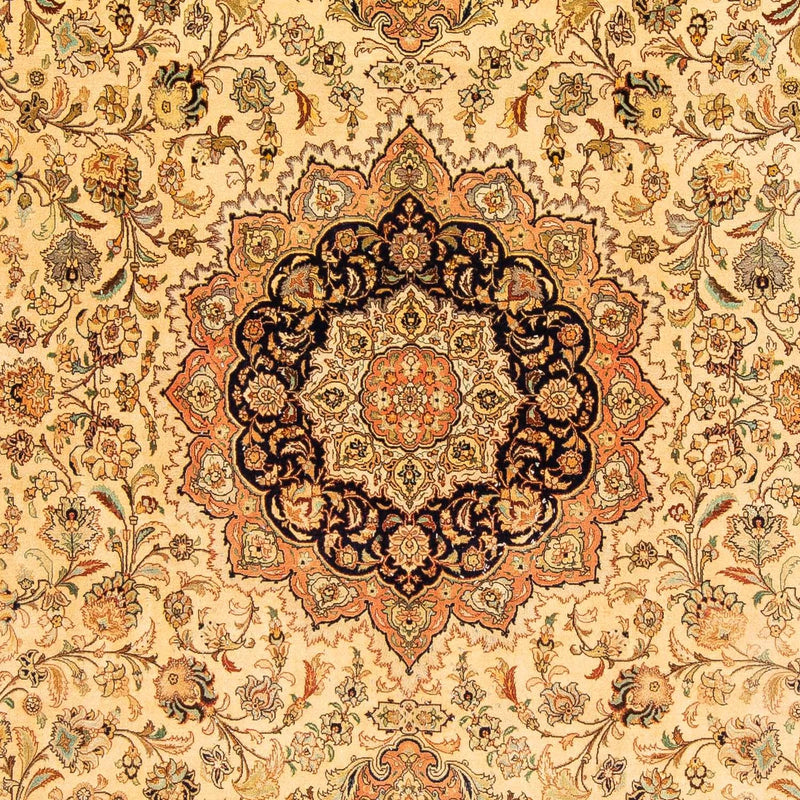 Perzisch tapijt - Tabriz - Premium - 320 x 201 cm - bruin