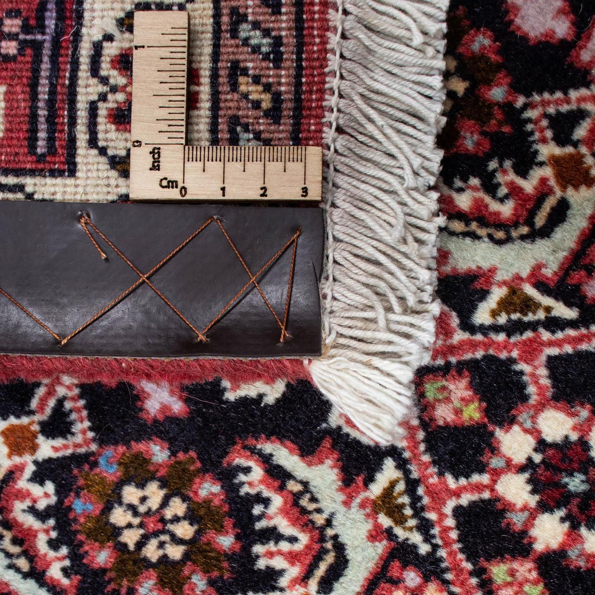 Perzisch tapijt - Bijar - 220 x 136 cm - donkerblauw