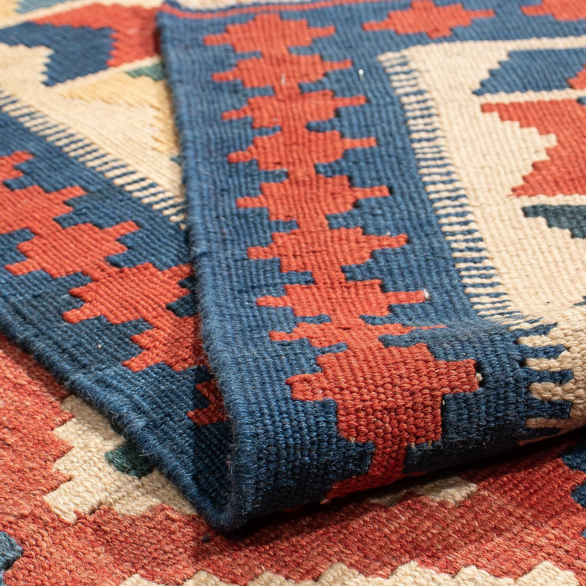 Kelim tapijt - Oosters - 217 x 155 cm - rood