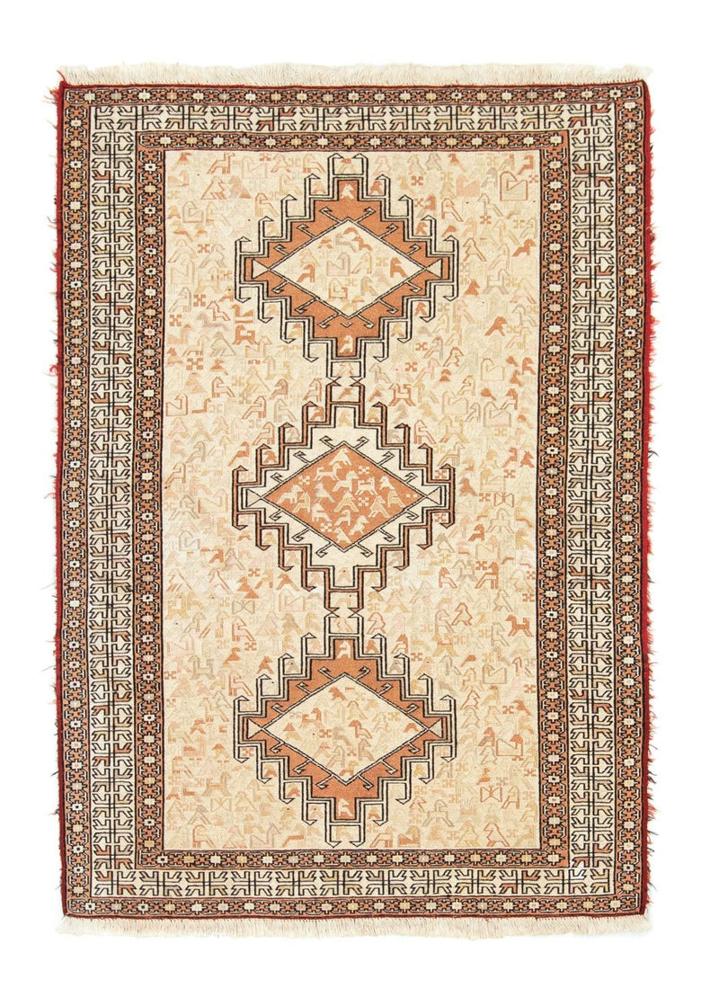 Perzisch Tapijt - Nomadisch - 150 x 102 cm - beige