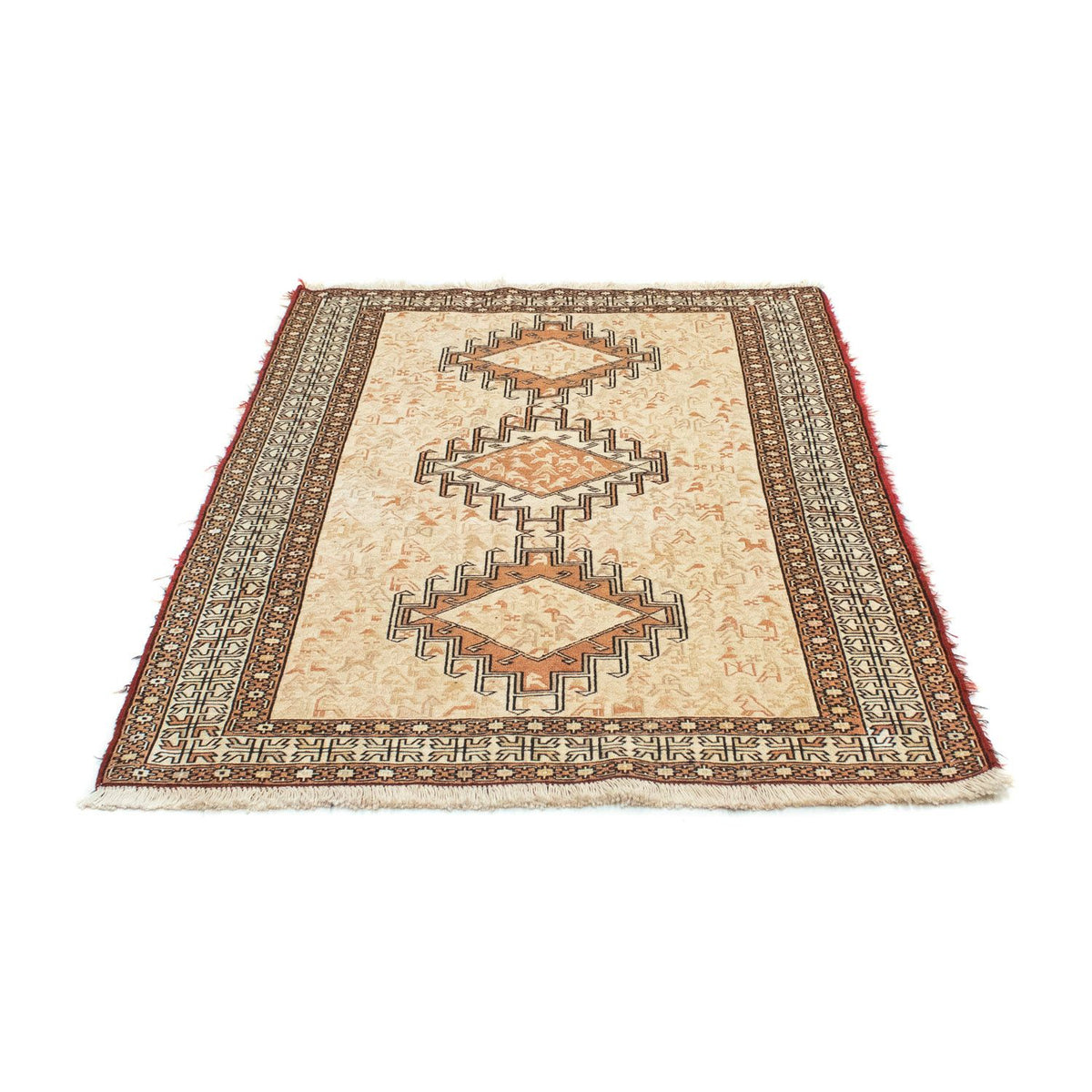Perzisch Tapijt - Nomadisch - 150 x 102 cm - beige