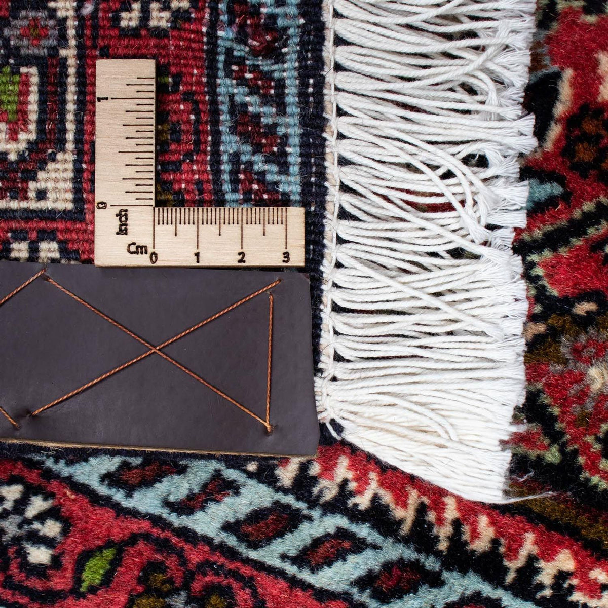 Perzisch tapijt - Bijar - 224 x 140 cm - rood