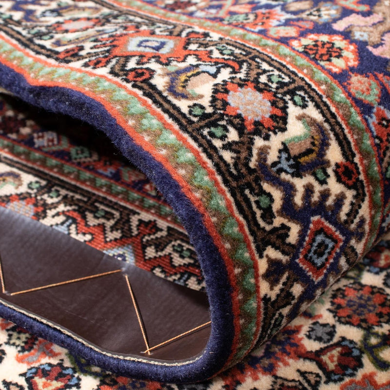 Loper Perzisch tapijt - Bijar - 255 x 69 cm - blauw