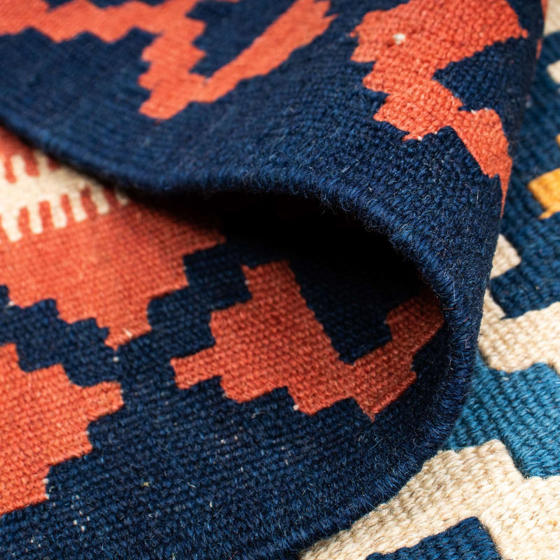 Kelim tapijt - Oosters - 216 x 154 cm - veelkleurig