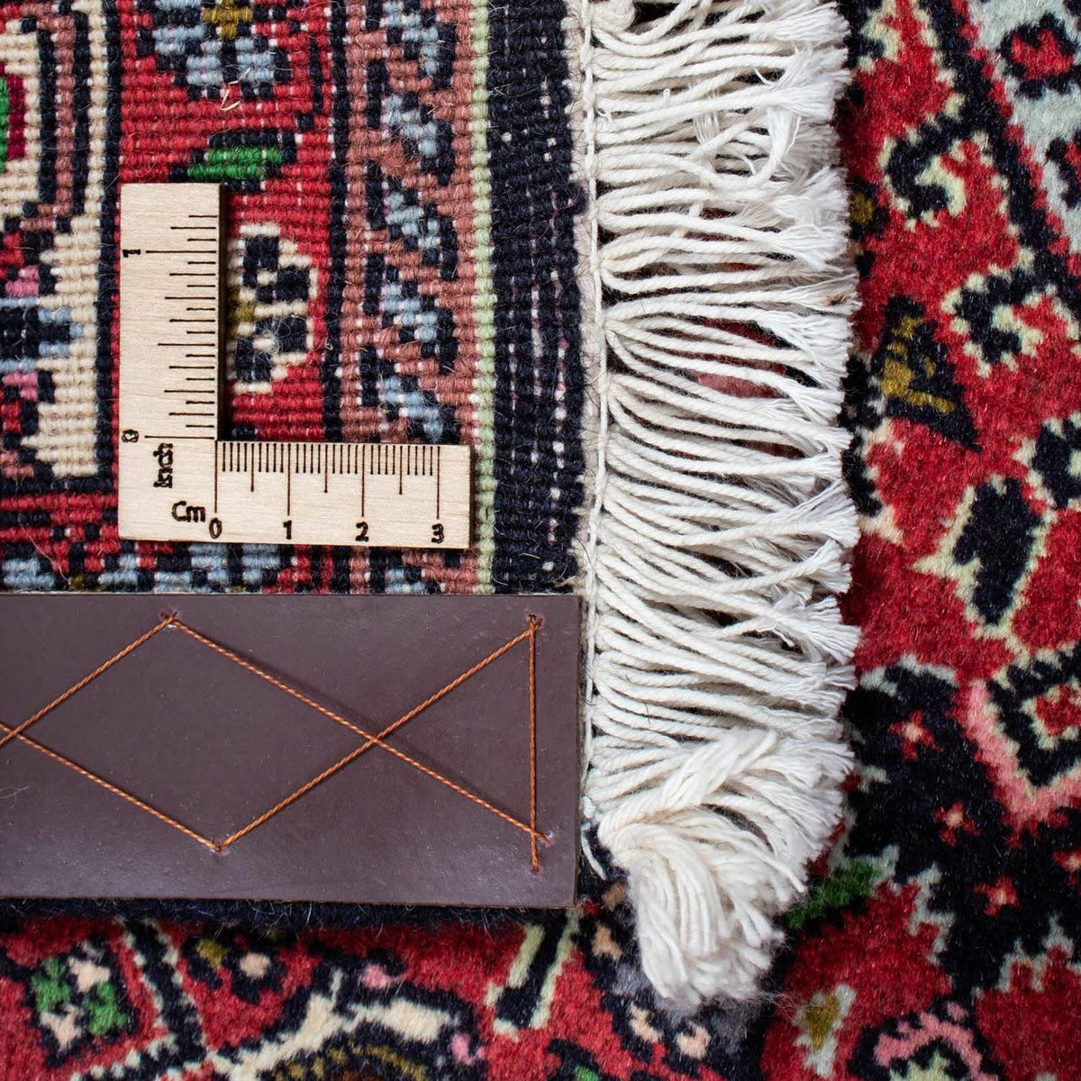 Perzisch tapijt - Bijar - 216 x 137 cm - donkerblauw