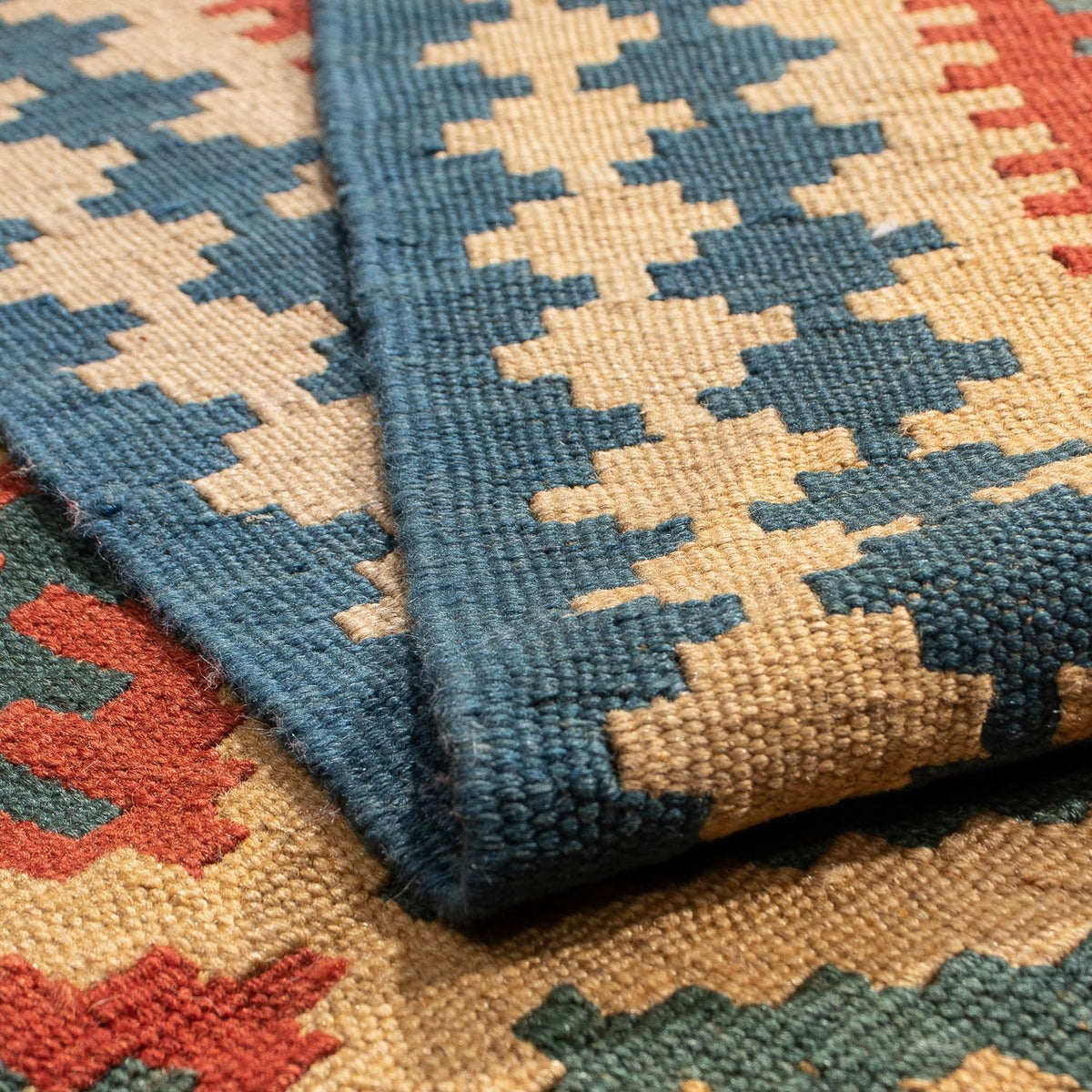 Kelim tapijt - Oosters - 211 x 154 cm - bruin