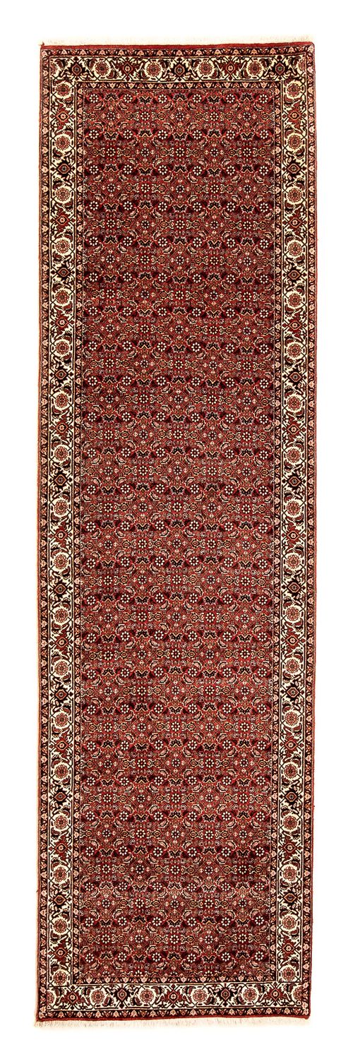 Loper Perzisch tapijt - Bijar - 298 x 82 cm - veelkleurig