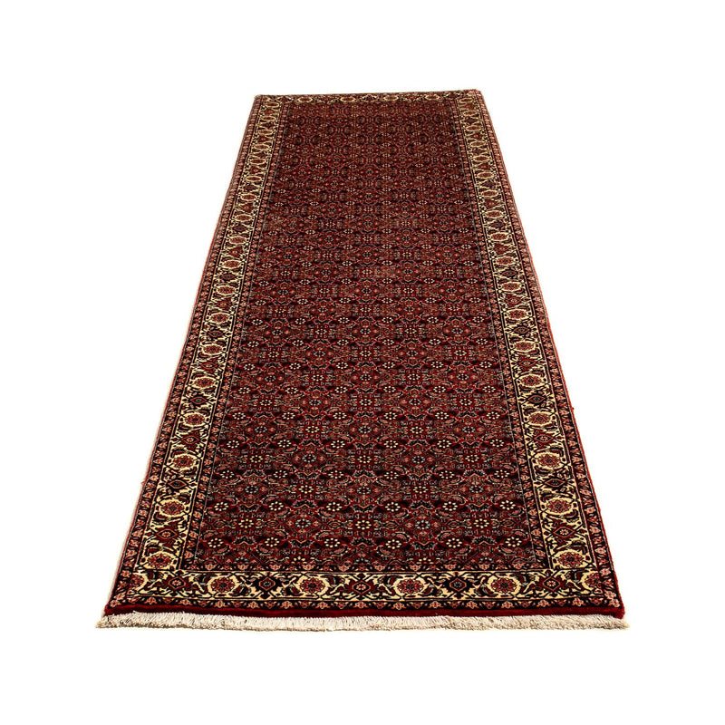 Loper Perzisch tapijt - Bijar - 298 x 82 cm - veelkleurig
