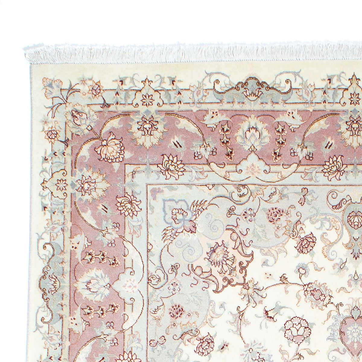 Perzisch tapijt - Tabriz - Royal - 230 x 168 cm - beige
