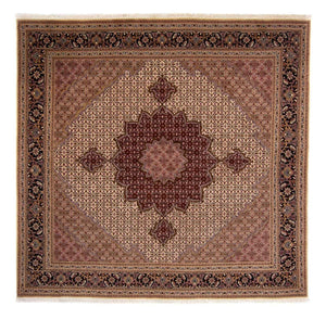 Perzisch tapijt - Tabriz - Royal - 250 x 249 cm - bruin