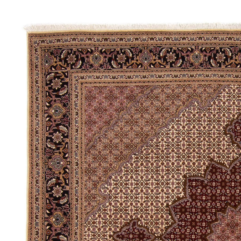 Perzisch tapijt - Tabriz - Royal - 250 x 249 cm - bruin