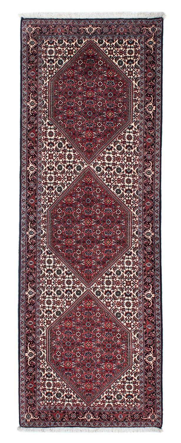 Loper Perzisch tapijt - Bijar - 218 x 76 cm - beige