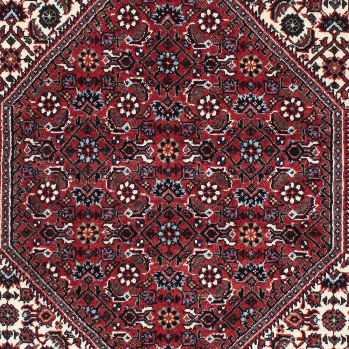 Loper Perzisch tapijt - Bijar - 218 x 76 cm - beige