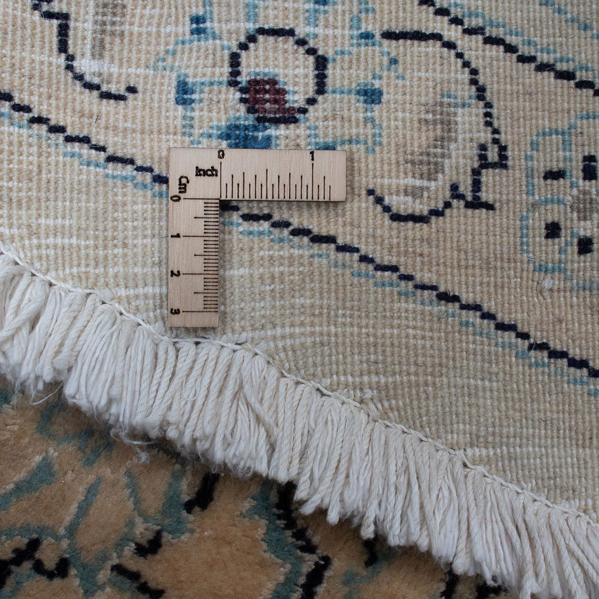 Perzisch tapijt - Nain rond  - 287 x 287 cm - donkerrood