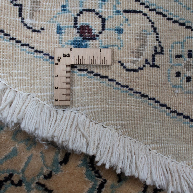 Perzisch tapijt - Nain rond  - 287 x 287 cm - donkerrood