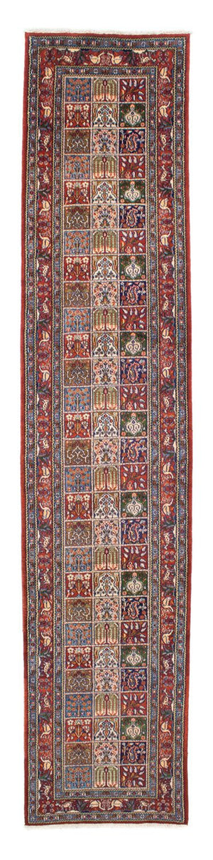 Loper Perzisch tapijt - Klassiek - 382 x 79 cm - donkerrood