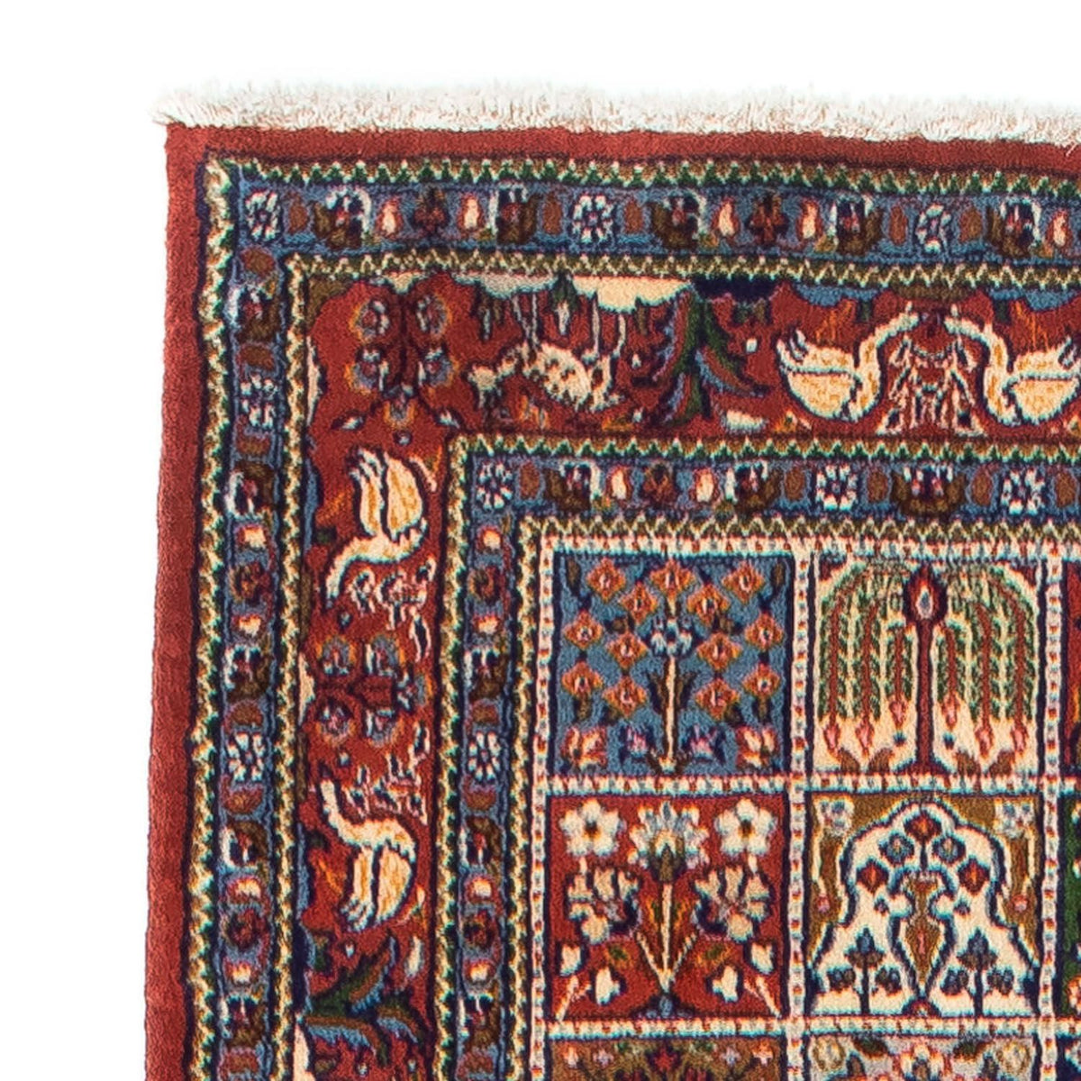 Loper Perzisch tapijt - Klassiek - 382 x 79 cm - donkerrood