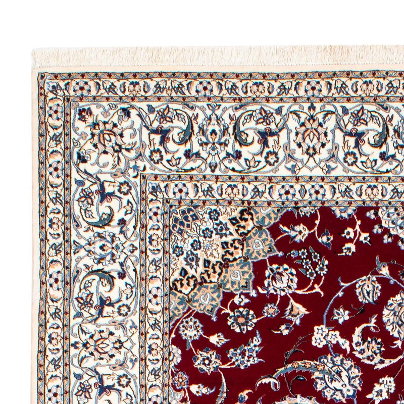 Perzisch tapijt - Nain - Premium - 238 x 151 cm - donkerrood