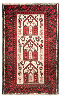 Baluch tapijt - 199 x 115 cm - rood