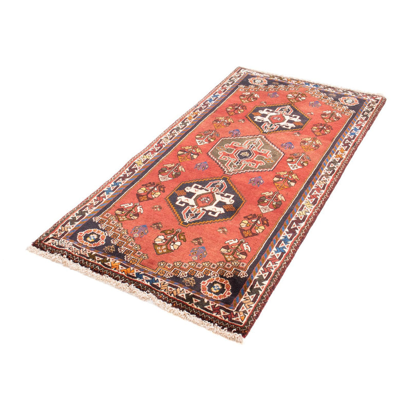 Loper Perzisch Tapijt - Nomadisch - 164 x 80 cm - donkerrood