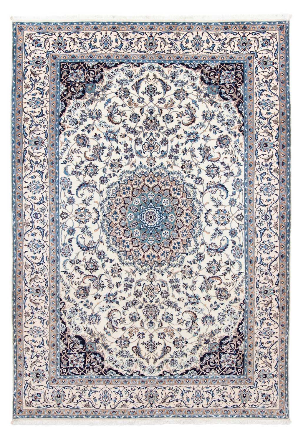 Perzisch tapijt - Nain - Koninklijk - 300 x 206 cm - beige