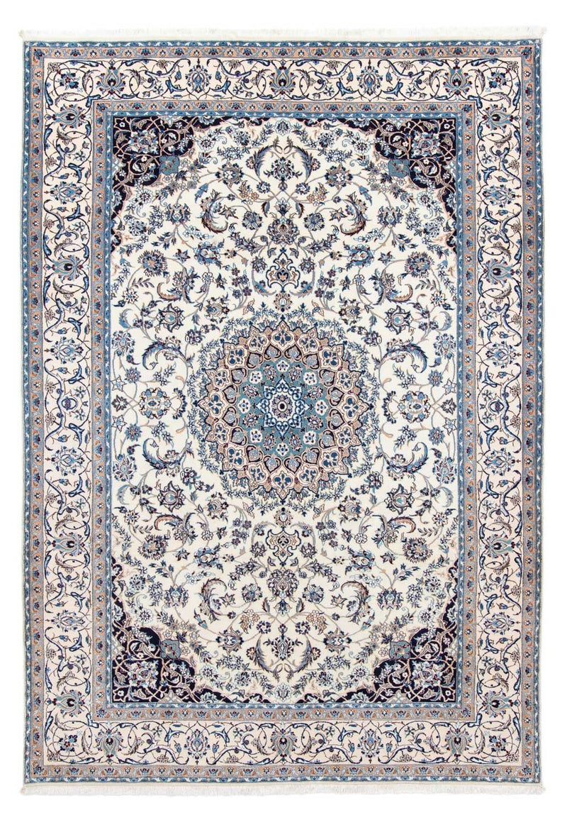 Perzisch tapijt - Nain - Koninklijk - 300 x 206 cm - beige