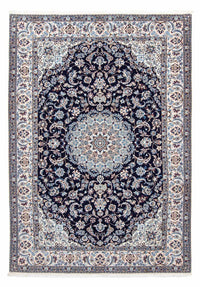 Perzisch tapijt - Nain - Koninklijk - 300 x 202 cm - donkerblauw