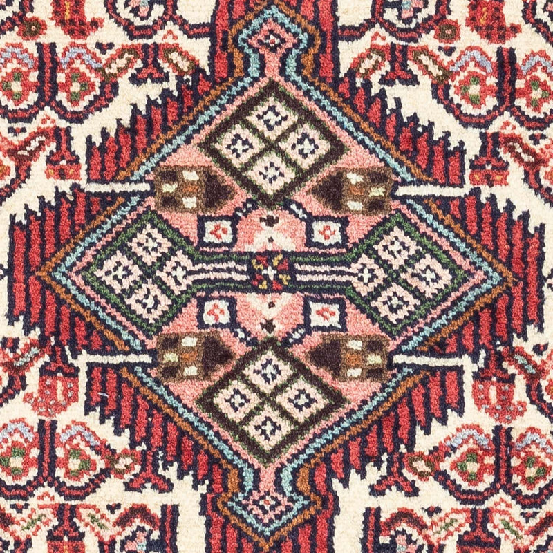 Perzisch Tapijt - Nomadisch - 136 x 82 cm - donkerrood