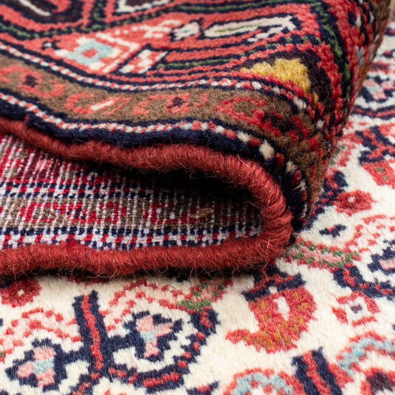 Perzisch Tapijt - Nomadisch - 136 x 82 cm - donkerrood