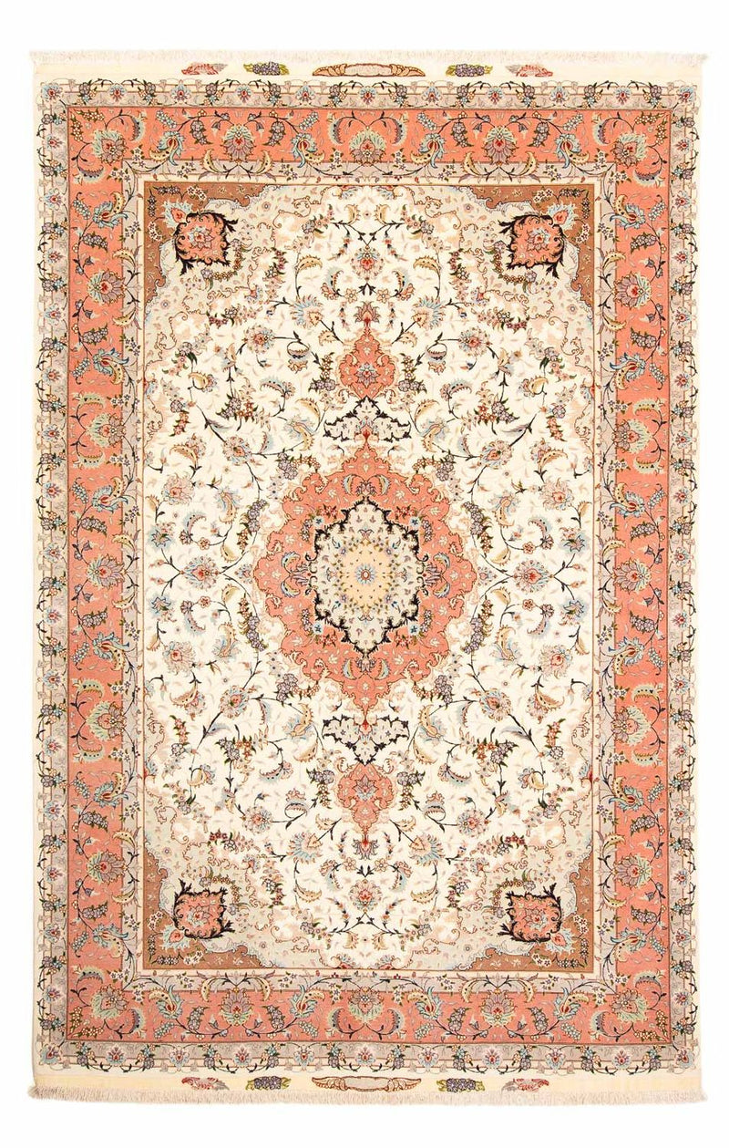 Perzisch tapijt - Tabriz - Royal - 306 x 200 cm - beige