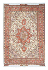 Perzisch tapijt - Tabriz - Royal - 212 x 148 cm - beige