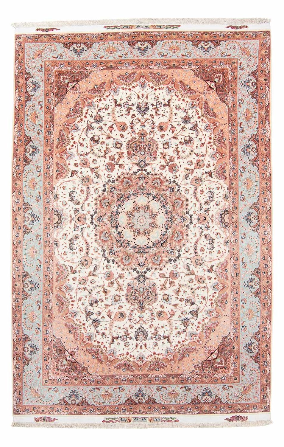 Perzisch tapijt - Tabriz - Royal - 305 x 200 cm - beige