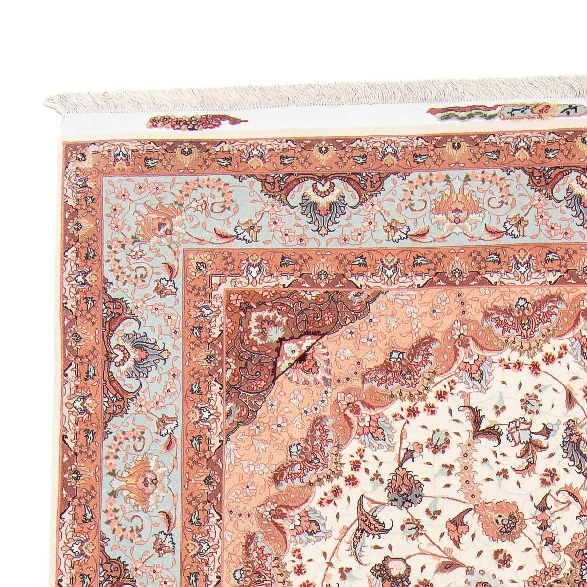 Perzisch tapijt - Tabriz - Royal - 305 x 200 cm - beige