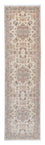Loper Perzisch tapijt - Tabriz - Royal - 358 x 91 cm - beige
