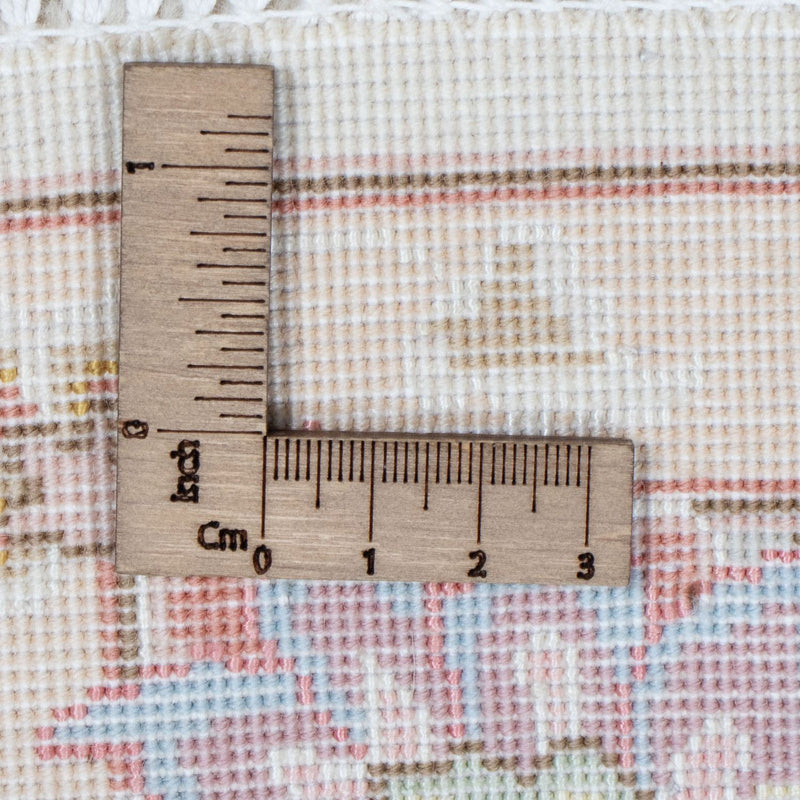 Loper Perzisch tapijt - Tabriz - Royal - 358 x 91 cm - beige